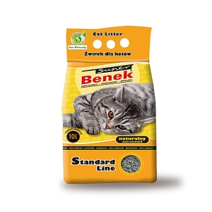 Żwirek dla kota BENEK-SUPER NATURAL 10L