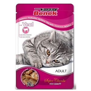 Super Benek kot Adult Mix Saszetka 24 x 100 g