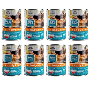 Frendi karma mokra dla psa indyk w sosie 1250 g x 8 szt