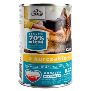 Frendi karma mokra dla psa kurczak w sosie 1250 g x 8 szt