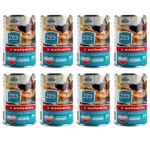 Frendi karma mokra dla psa z wołowiną w sosie 1250 g x 8 szt