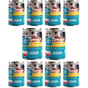 Frendi karma mokra dla psa kurczak w sosie 400 g x 10 szt