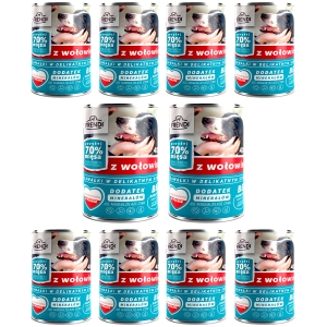 Frendi karma mokra dla psa z wołowiną w sosie 400 g x 10 szt