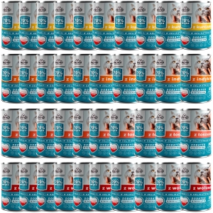 Zestaw Frendi dla kota Mix smaków 40 puszek 400 g