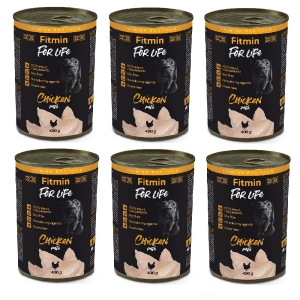 Fitmin karma mokra dla psów z kurczakiem 6 x 400 g
