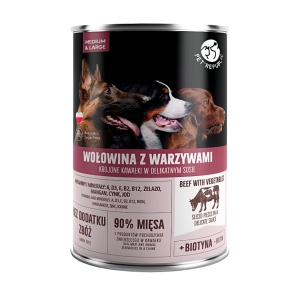 Pet Republic mokra karma dla psa MIX SMAKÓW 6 szt x 1250g