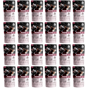 Pet republic Karma mokra dla psa Wołowina w sosie 100 g x 24 szt