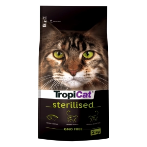 Sucha karma dla kota Tropicat Sterilised 2 kg