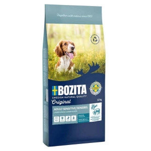 Bozita Original Adult Sensitive Digestion Lamb Rice Wheat Free 12kg Bez pszenicy