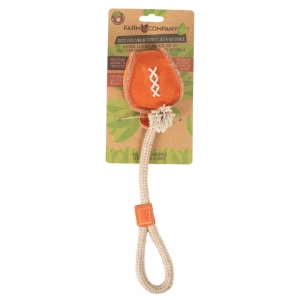 Farm Company Piłka z zamszowej skóry z rączką 36 cm