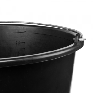 Wiadro ogrodniczo - budowlane  z miarką PVC 12l