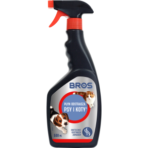 BROS płyn odstrasza psy i koty 500ml