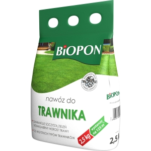 BIOPON Worek 2,5 kg nawóz do trawnika