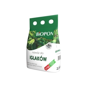 BIOPON Worek 2,5 kg nawóz do iglaków