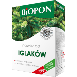 BIOPON Karton 1 kg nawóz do iglaków