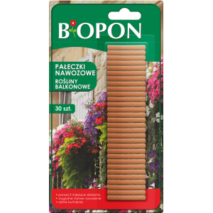 Pałeczki nawozowe do roślin balkonowych 30 szt Biopon