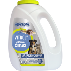 BROS Vitrol GB zwalcza ślimaki trutka 1 kg