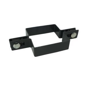 Obejmy przelotowe do paneli 100 mm x 100 mm - Antracyt, Brązowe, Czarne, Zielone