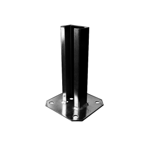 Stopa montażowa do słupka 60x40mm czarny