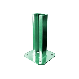 Stopa montażowa do słupka 60x40mm zielony