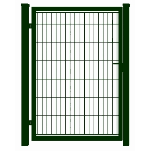 Furtka ocynk + kolor wypełniona panelem 2D - 1,00 m x 1,70 m