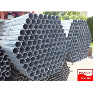 Słupki fi 42 mm / 220 cm ścianka - ocynk ogniowy