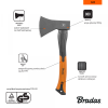 Siekiera uniwersalna FIBERGLASS 800g KT-SF1080