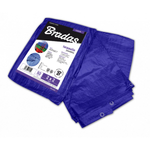 Plandeka STANDARD niebieska 2 x 3m, 50g